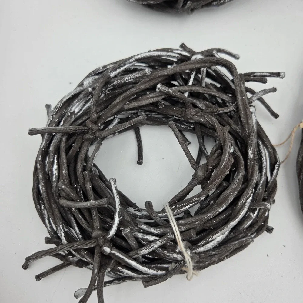 Lot of 5 Vintage Barbered Wire/Swag Halloween Decor 12 ft. long